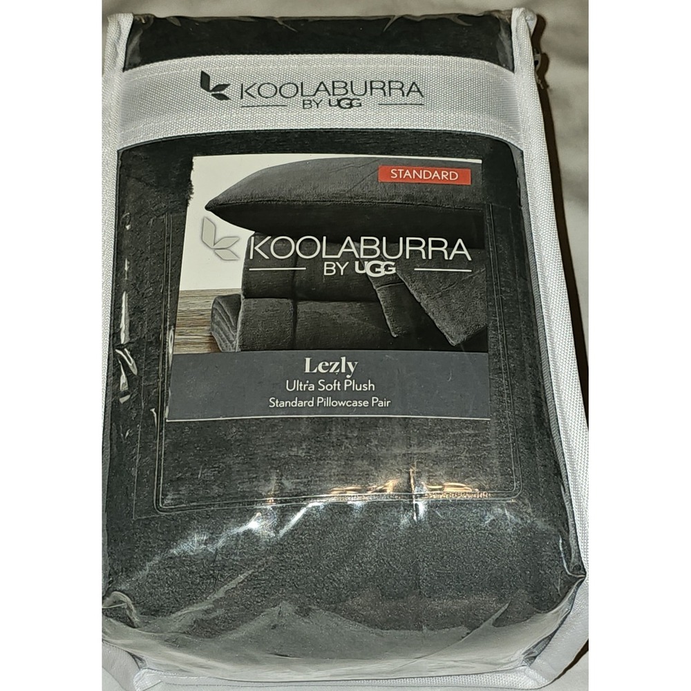 New Koolaburra By UGG Lezly Ultra Soft Plush Standard Pillowcase Pair